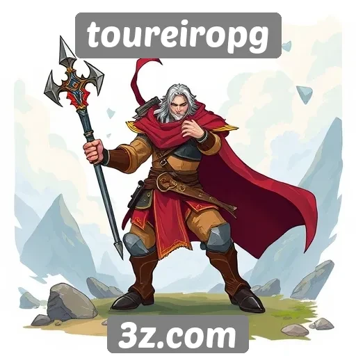 Tour de jogos no site toureiropg